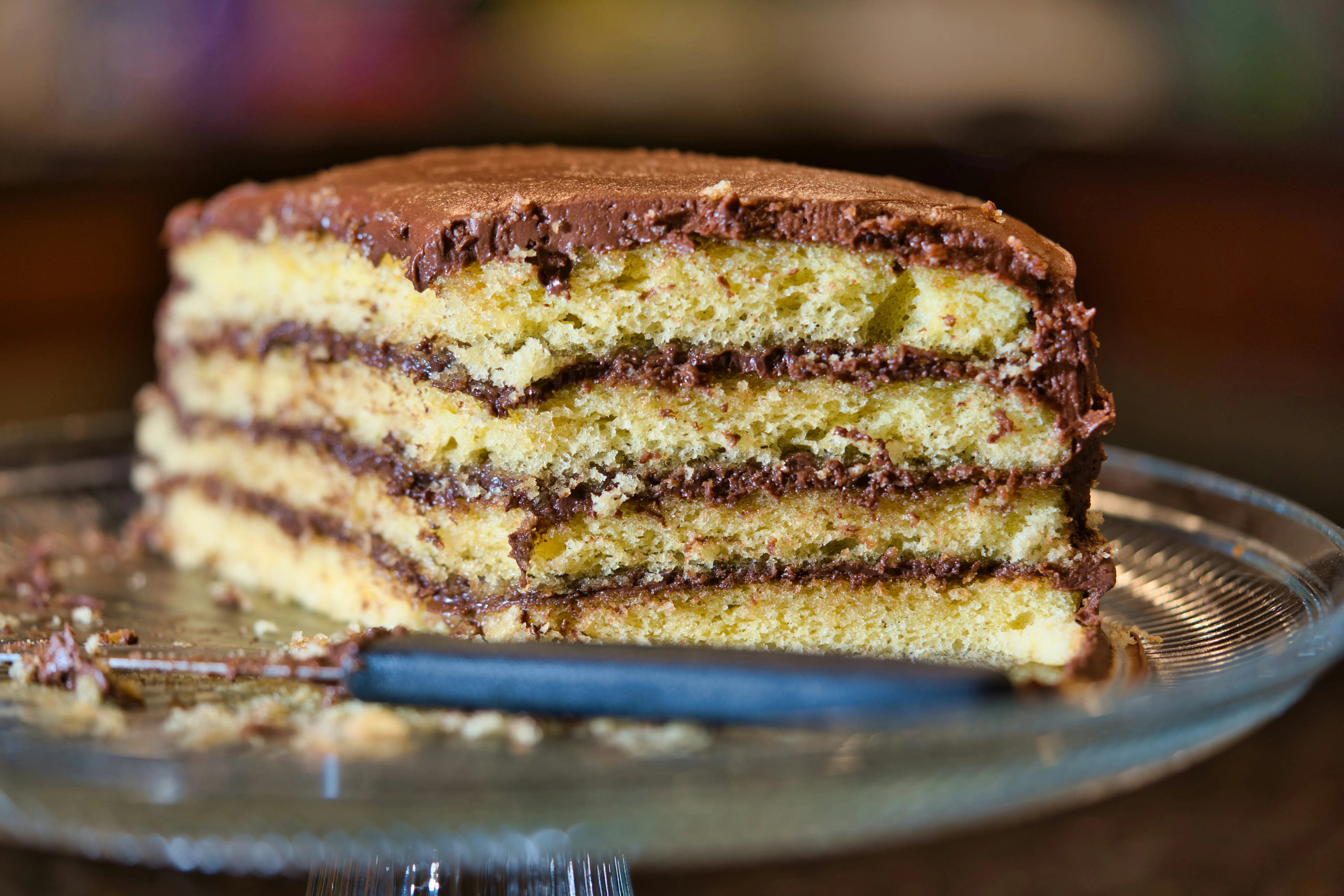 Torta Cioccolato a Strati