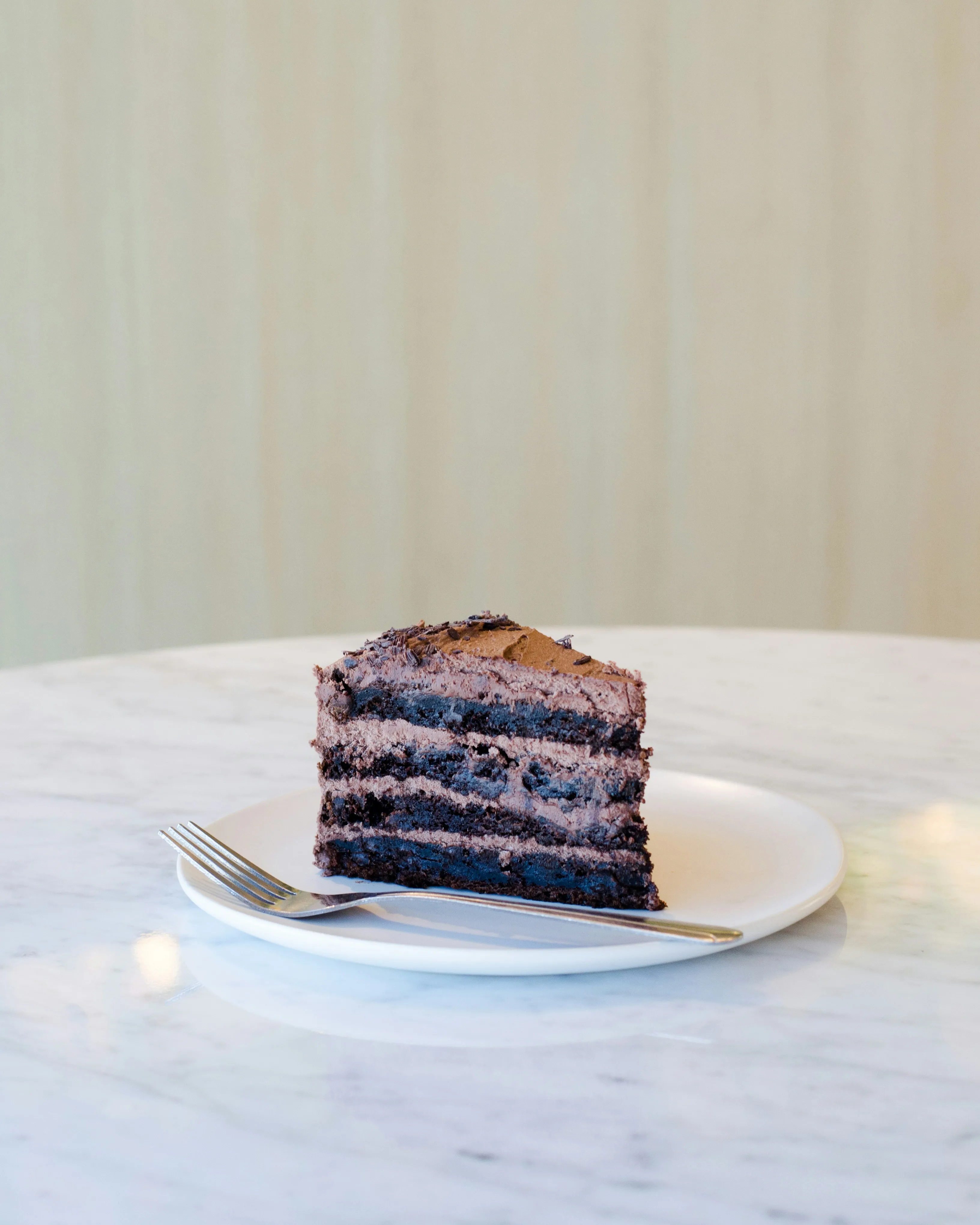 Fetta Torta al Cioccolato Cremosa